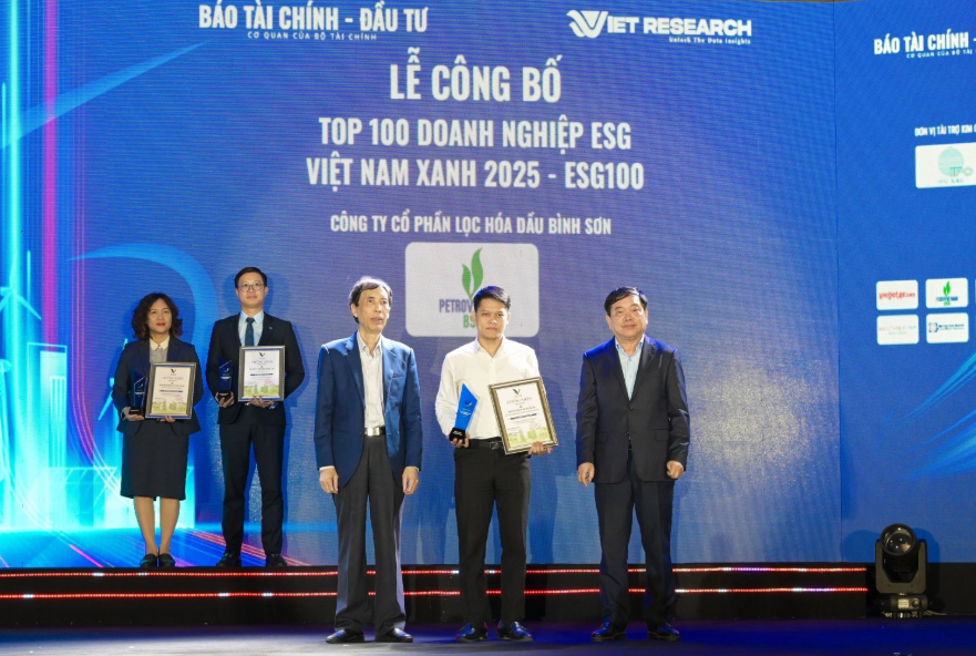 BSR representative received the honor